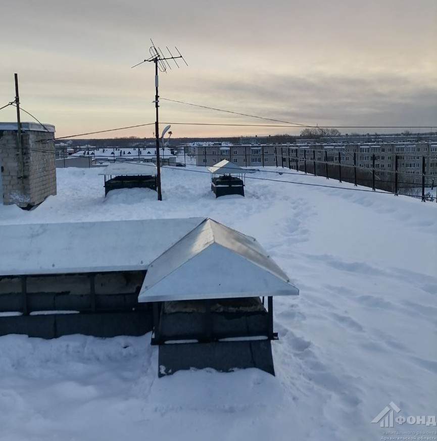 В доме № 2а по улице Советской Коряжмы принята крыша после капитального ремонта
