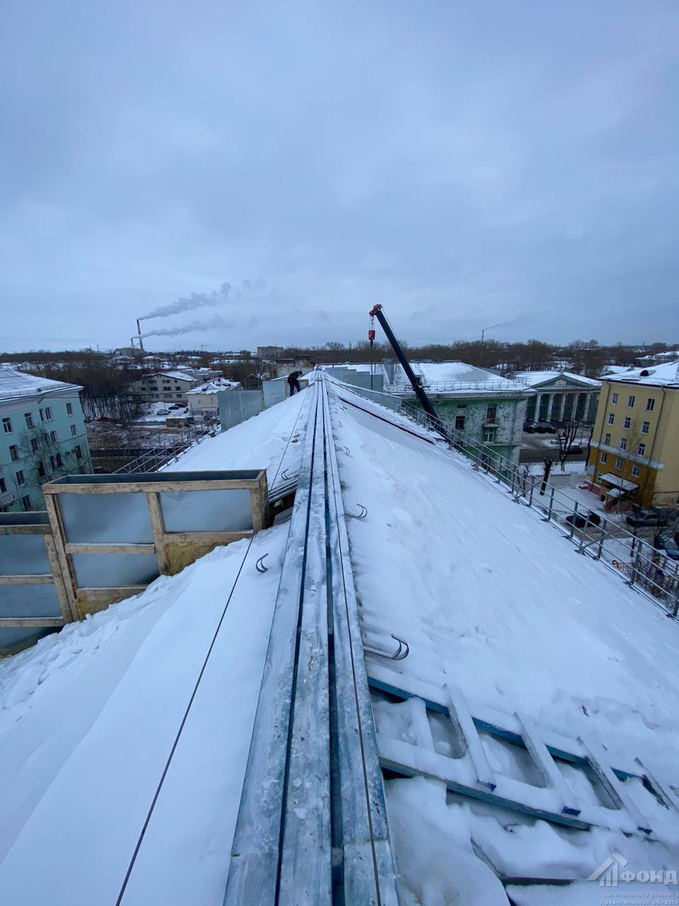 Работы по капремонту в многоквартирном доме № 8/49 по проспекту Ленина в городе корабелов находится на финишной прямой